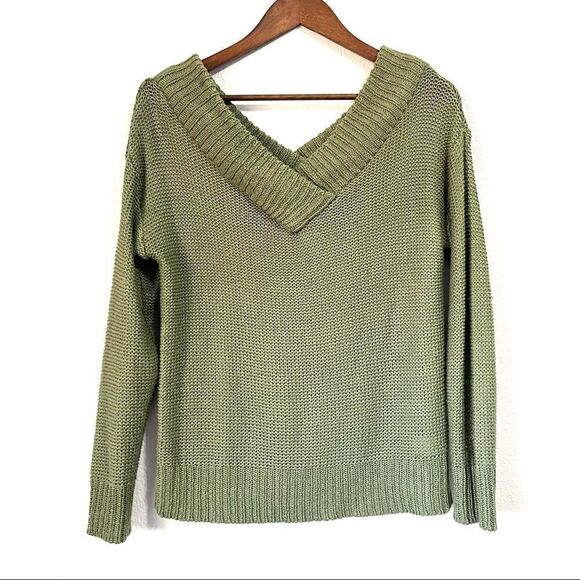 Alya Women’s Knit Sweater Green Size S - Picture 1 of 5